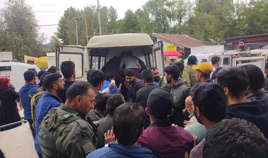 Youth injured while installing CCTV for Army in Sopore, family alleges negligence