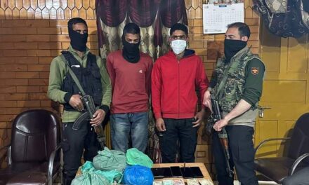 Police solves burglary case in Shopian, 2 arrested;Stolen property recovered