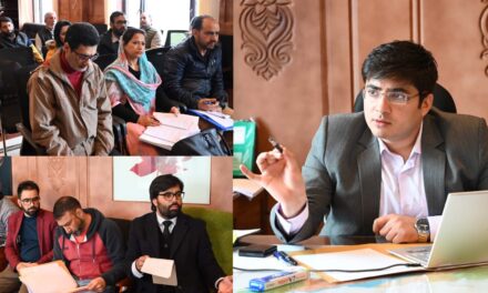 DC Shopian for conducting regular inspection of USG Clinics across district