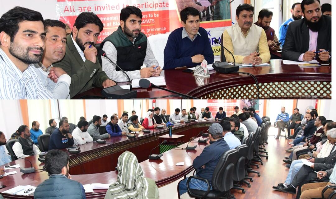 Block Diwas: Mega grievance redressal camp held at Manasbal, Ganderbal