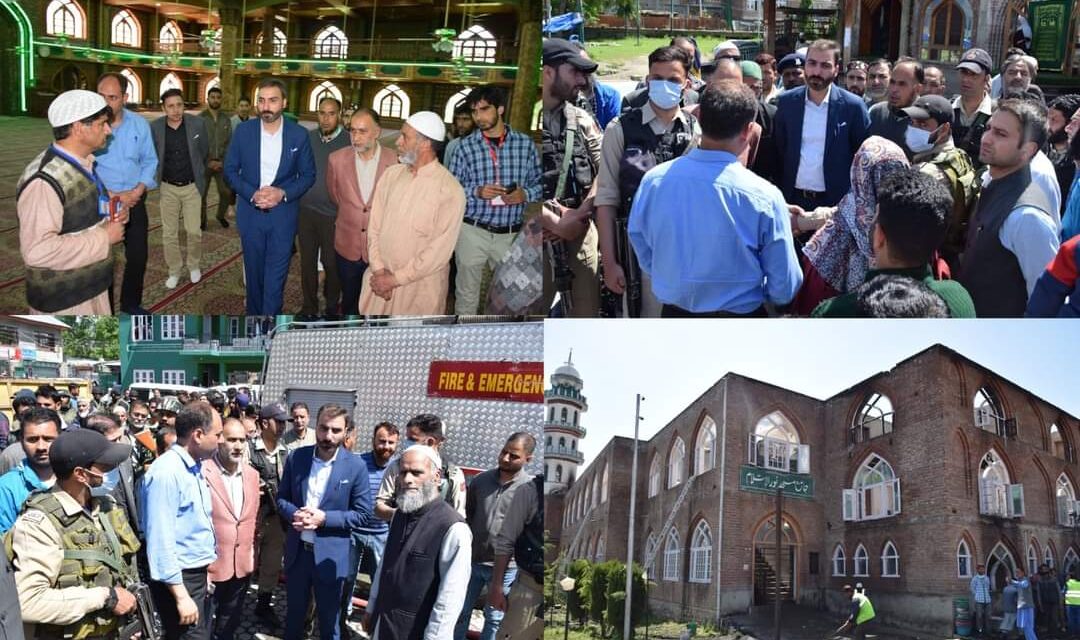 DC Pulwama conducts extensive tour of Pulwama; visits several locations, interacts with different communities