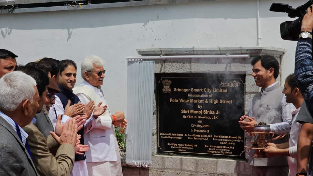 Srinagar markets set to resemble Mumbai, Delhi, and Chandigarh: LG