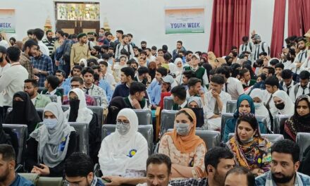 Youth Week commences at Ganderbal;Event witnessed enthusiastic participation of local youth in various activities