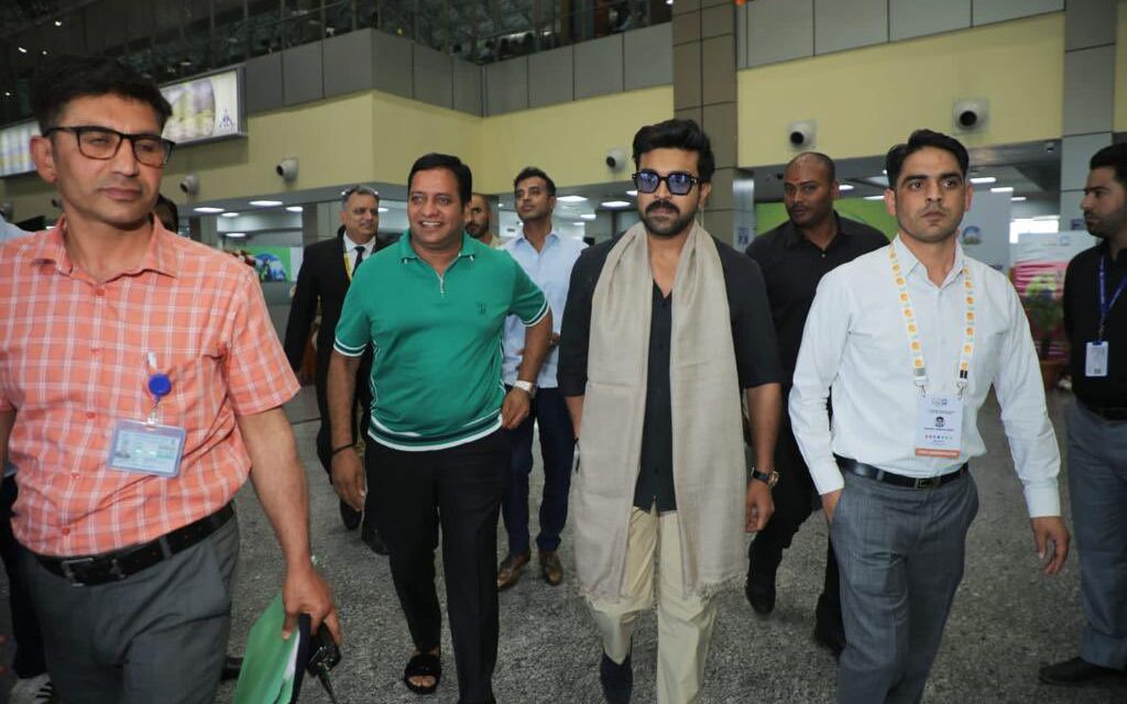 G20 Summit: Oscar winning RRR star Ram Charan arrives in Srinagar;Telugu star will speak at G20 side event later today’