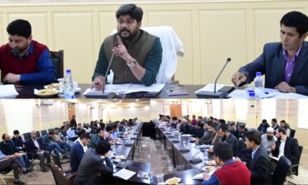 DC Gbl reviews preparations for Shri Amarnath Ji Yatra