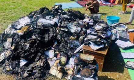 Sections of Prominent Seminary in Kupwara Razed to Ashes in Tragic Fire Mishap;Library with Over 3500 Books Among Gutted Properties
