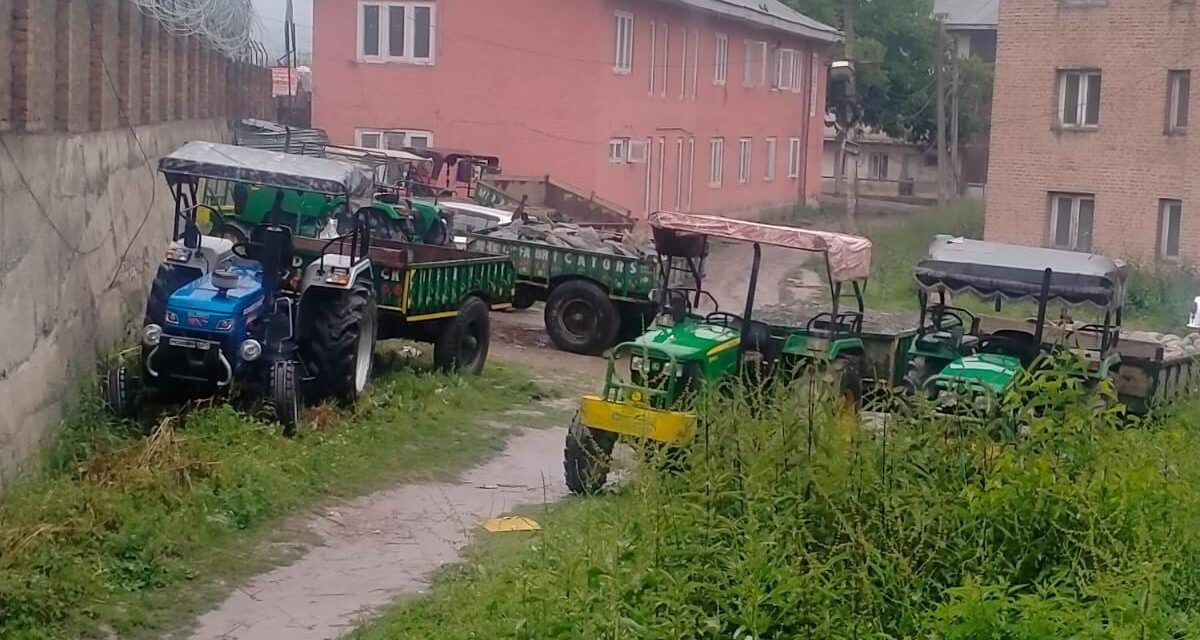 8 vehicles loaded with illegal minerals seized:DMO Ganderbal
