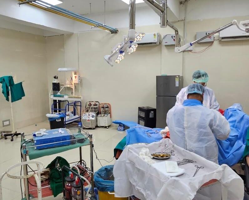 Medical teams perform 14 LSCS procedures in 2 days at CHC Hajin