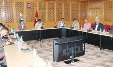 DGP J&K chairs meeting of Task force for implementation of UT wide CCTV surveillance System