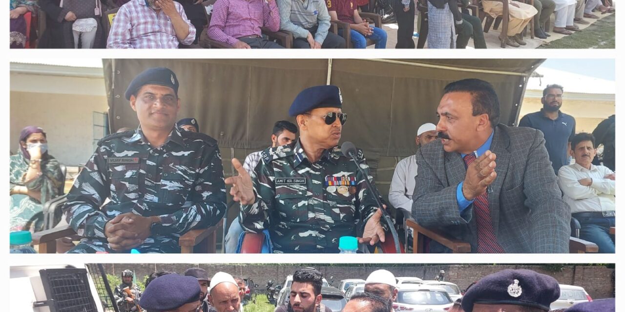 CRPF 45BN organises medical camp in shahdipora Sumbal