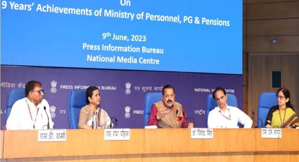 Union Minister Dr. Jitendra Singh says, National Rozgar Mela” a unique concept visualised by PM has institutionalised the government’s recruitment process