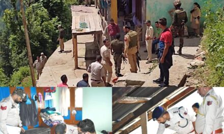 Police search house of active HM militant in Kishtwar