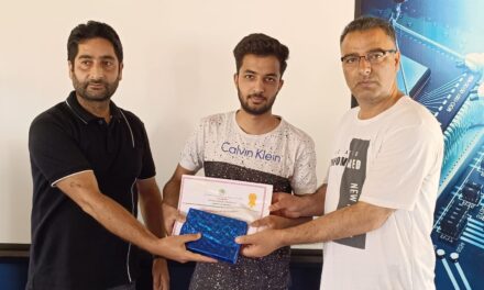 HKMC Educational Institute Manigam felicitated 10th meritorious students