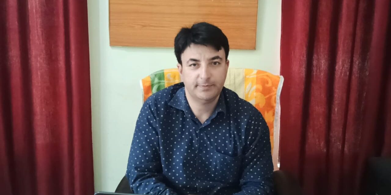 Assistant Labour Commissioner Ganderbal greets people on Eid-Ul-Adha
