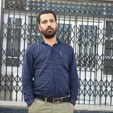 District Mineral Officer Budgam greets people on Eid-ul-Adha
