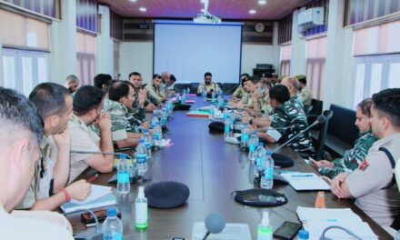 SP Kulgam chairs joint security meeting;Reviews security arrangements for SANJY-2023