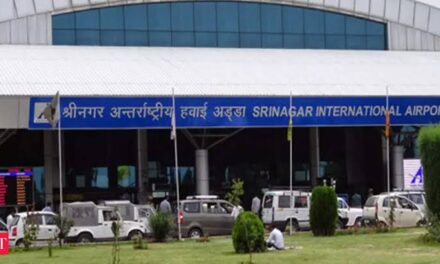 Srinagar airport designates space for prayers, Ahram for Hajj pilgrims