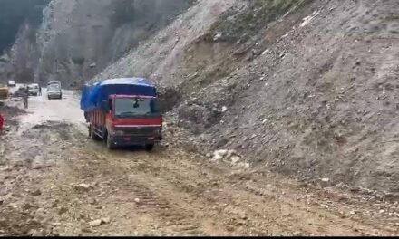 Mughal road partially reopens after being blocked due to landslide in Poonch