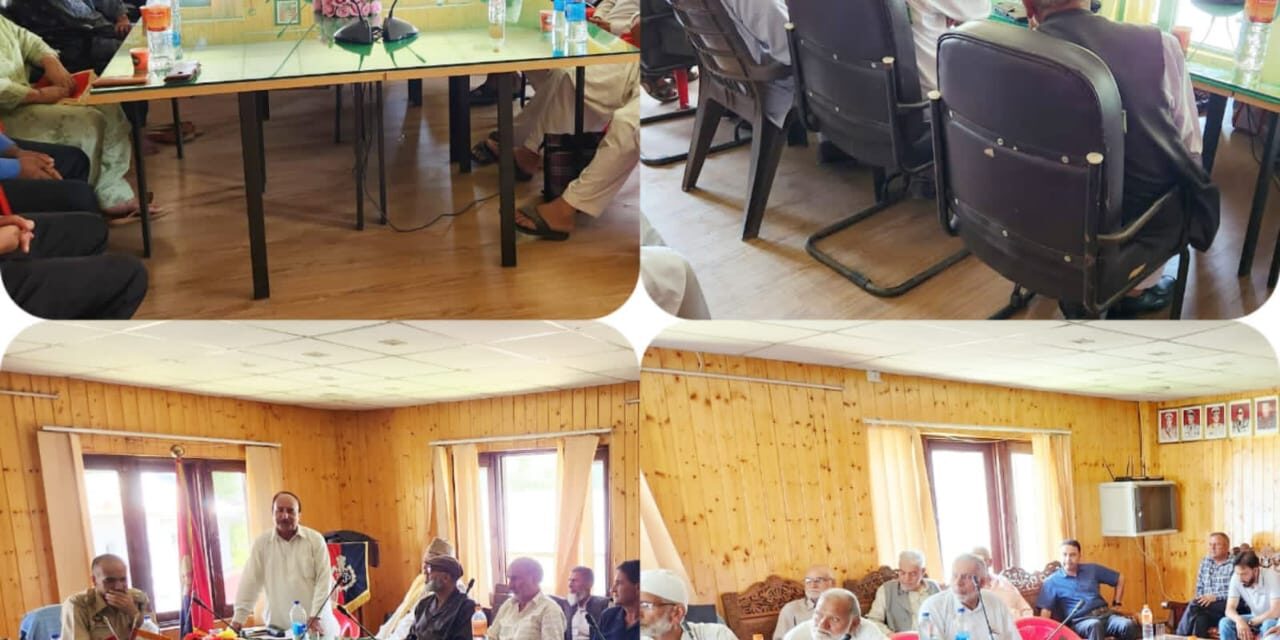 Police organises meeting with retired police officers in Ganderbal