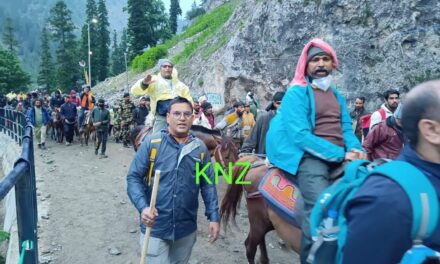 17202 yatries paid obeisance at Shri Amarnath Ji cave, takes figures to 84, 768