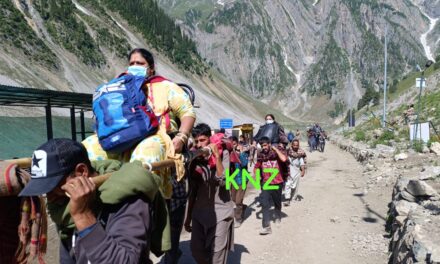 Amarnath Yatra: 3rd batch of 4,903 pilgrims leaves from Jammu base camp;‘So far 12,807 pilgrims left towards Amarnath Cave in last 3 days’
