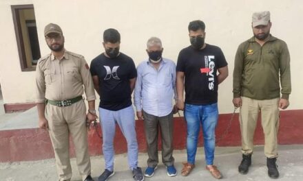 Three accused arrested after man was attacked yesterday in Srinagar