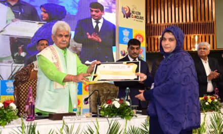 Lt Governor inaugurates ‘J&K Health Conclave’ at Srinagar