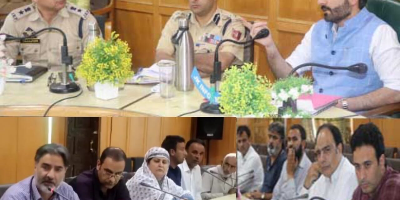 DC Pulwama reviews arrangements for ensuing Muharram-ul-Haram