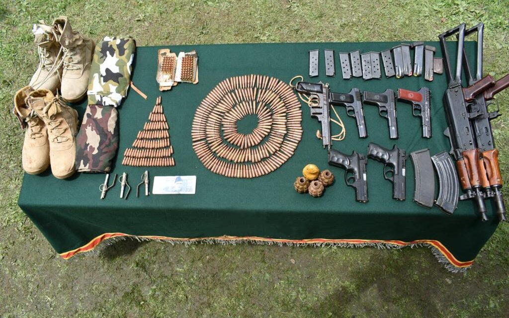 Huge cache of arms, ammo recovered along LoC in Tangadar: Army