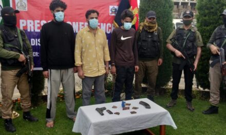 PhD Scholar from CUK among 3 held as police bust recruitment module in Kulgam