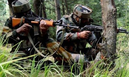 Unidentified Militant killed in ongoing Uri Bla gunfight, Ops on