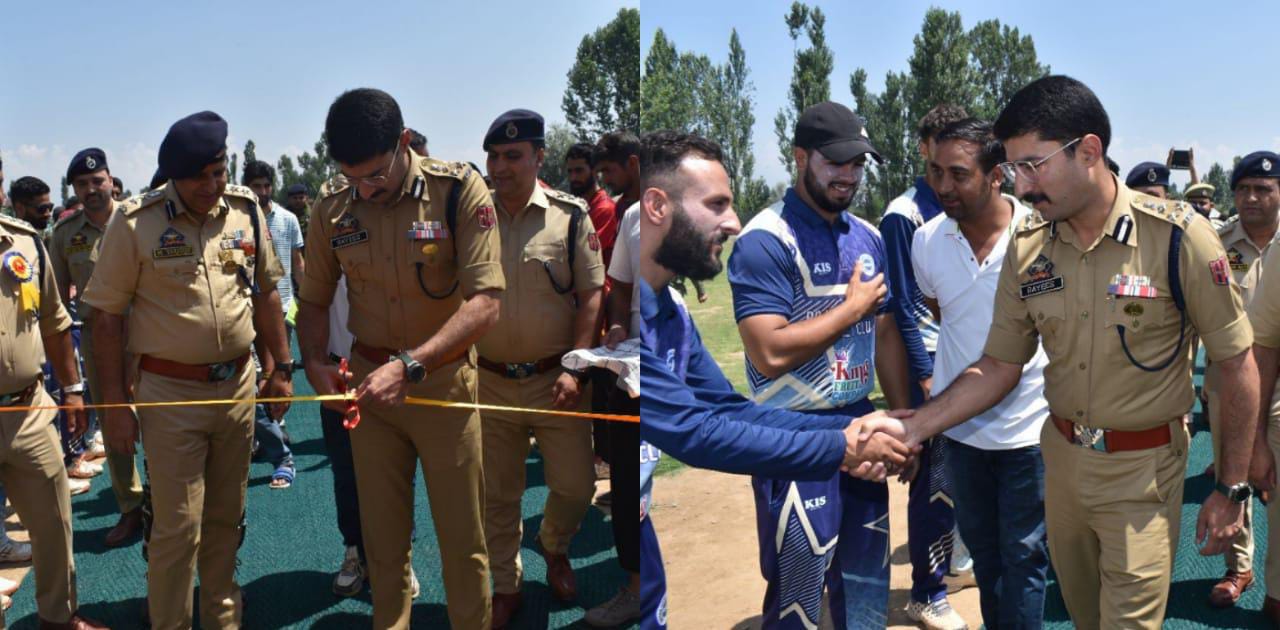 DIG SKR inaugurates T-20 knockout cricket tournament in Pulwama