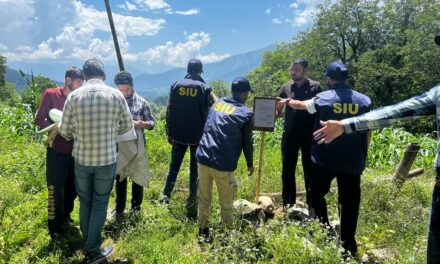 SIU Kupwara attaches 6 Kanals 3 Marla land of Pakistan based militant in Kupwara