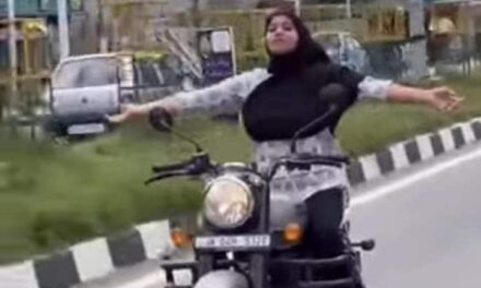 Police Seize Bike After A Minor Girl’s Dangerous Stunts Video Went Viral On Social Media