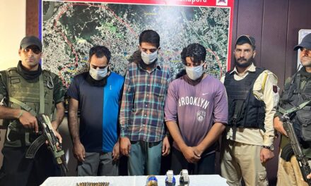 3 terrorist associates of TRF arrested in Srinagar: Police