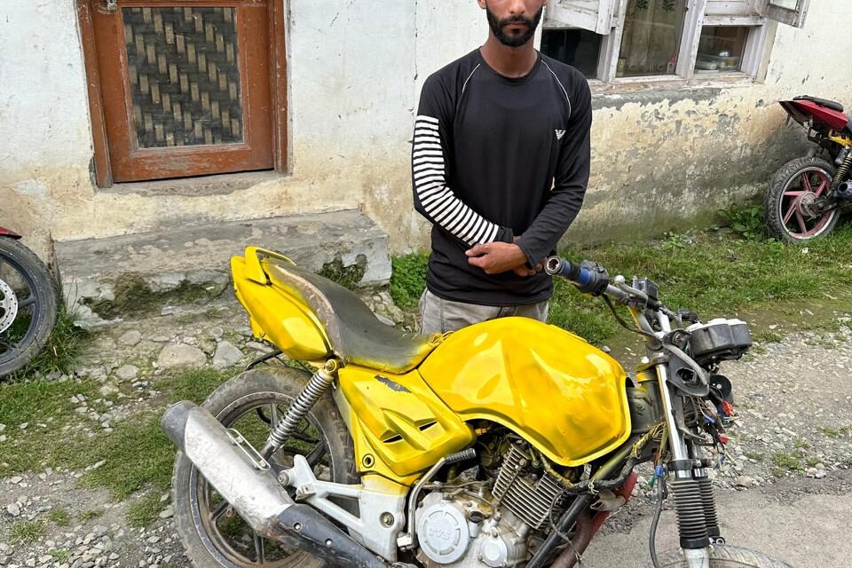 Youth Detained After His Video Of Reckless Stunts Goes Viral in Budgam: Police