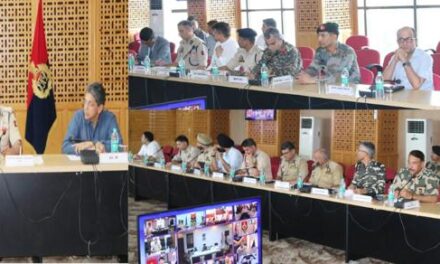 DGP J&K chairs high level meeting at PHQ;Reviews preparations & security arrangements ahead of Independence Day celebration across UT
