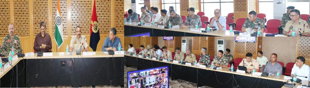 DGP J&K chairs high level meeting at PHQ;Reviews preparations & security arrangements ahead of Independence Day celebration across UT
