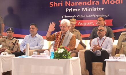 Kashmir will be connected to Kanyakumari by end of this financial year: LG Manoj Sinha