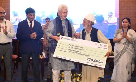 With land to landless, we have made a commitment to provide roof over the head of poor families: LG Sinha