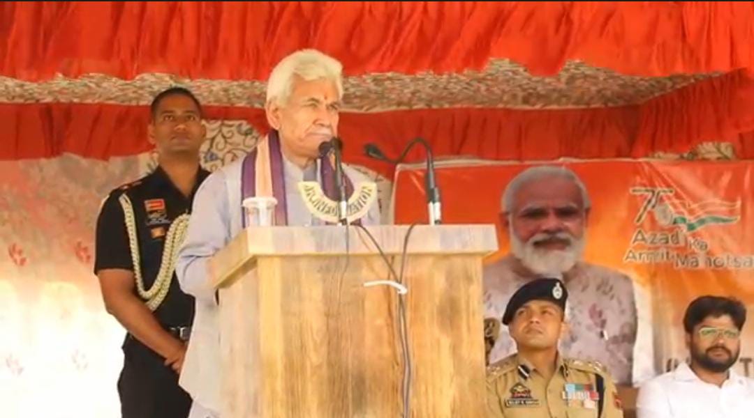 Conflict tag on Kashmir’s face was ‘business for some people’ to fill their own coffers: LG Manoj Sinha