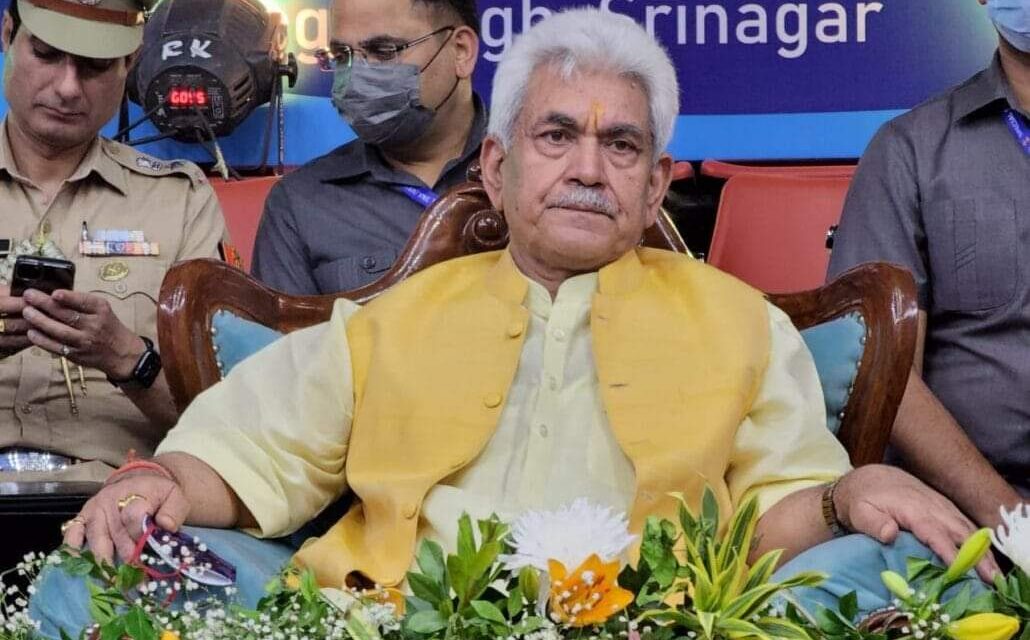 Those misguiding people on land for landless responsible for 50000 innocent killings in J&K: LG Manoj Sinha