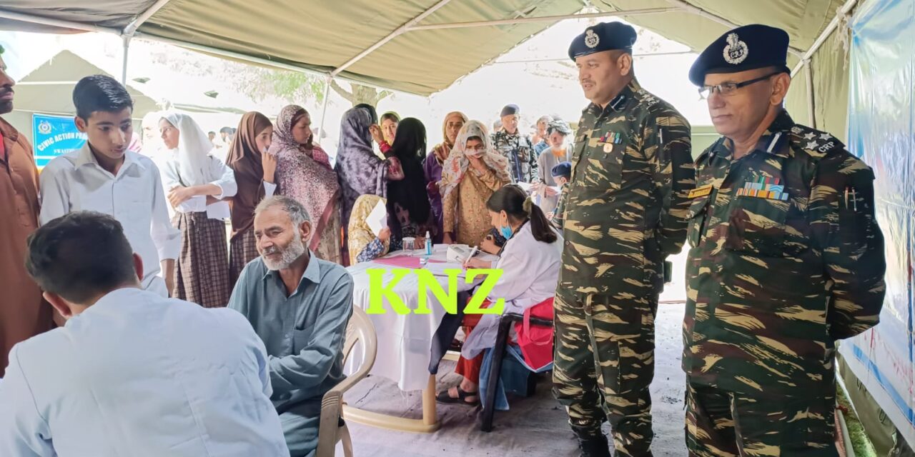 118 BN CRPF organises two free medical camps in Gund, 700 patients given free medicines