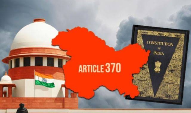 No question of Brexit-like referendum on abrogation of Article 370: SC