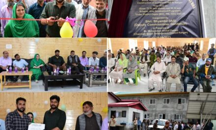 DC Ganderbal inaugurates Block Conference Hall at Block Office Kangan;Dedicates newly constructed Hall to locals, PRIs