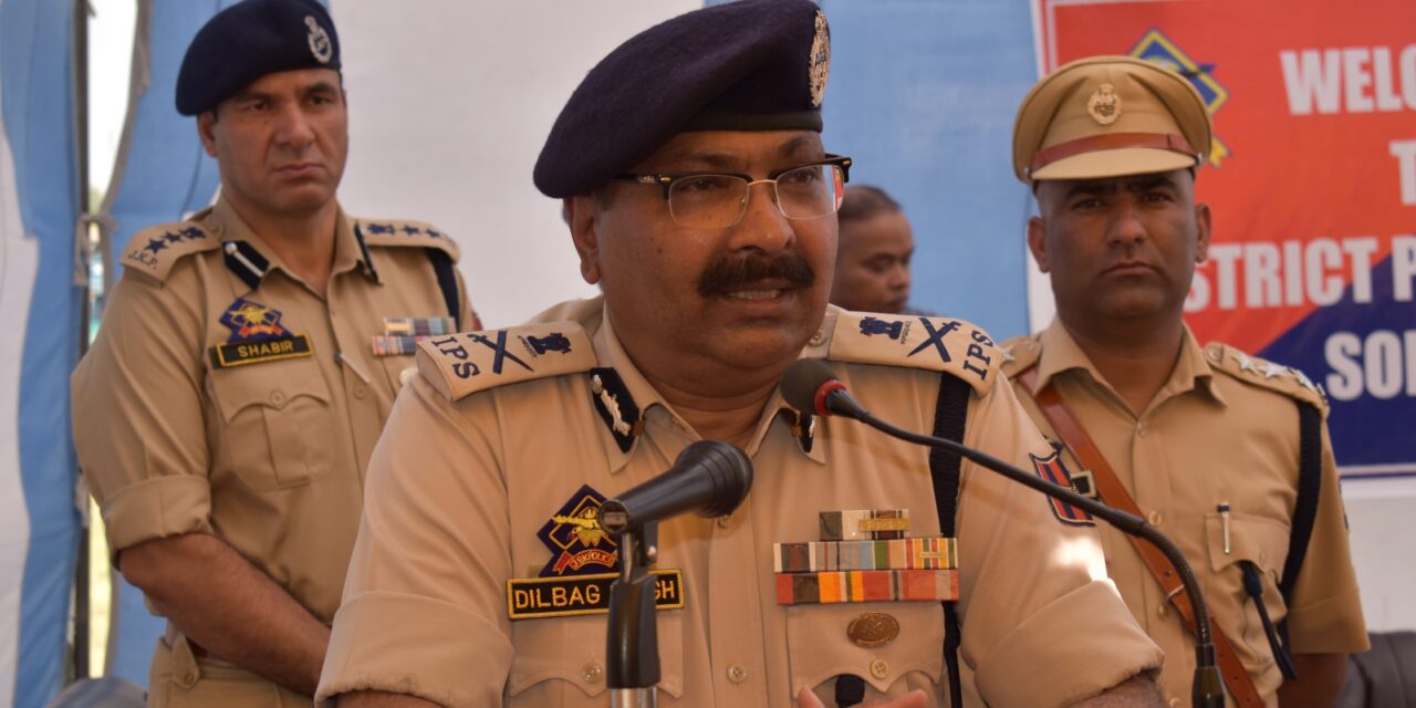 J&K all set to become ‘terror free region’ soon: DGP Dilbagh Singh