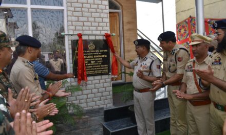 DGP visits PD Sopore; inaugurates multiple facilities for officers & Jawans, chairs Darbar