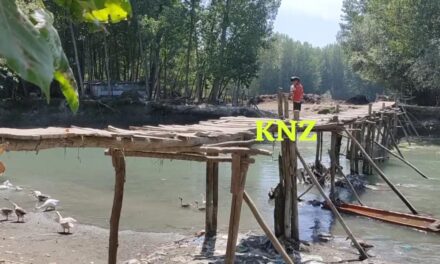 Shallabugh residents demand concrete bridge over Nallah-Sindh