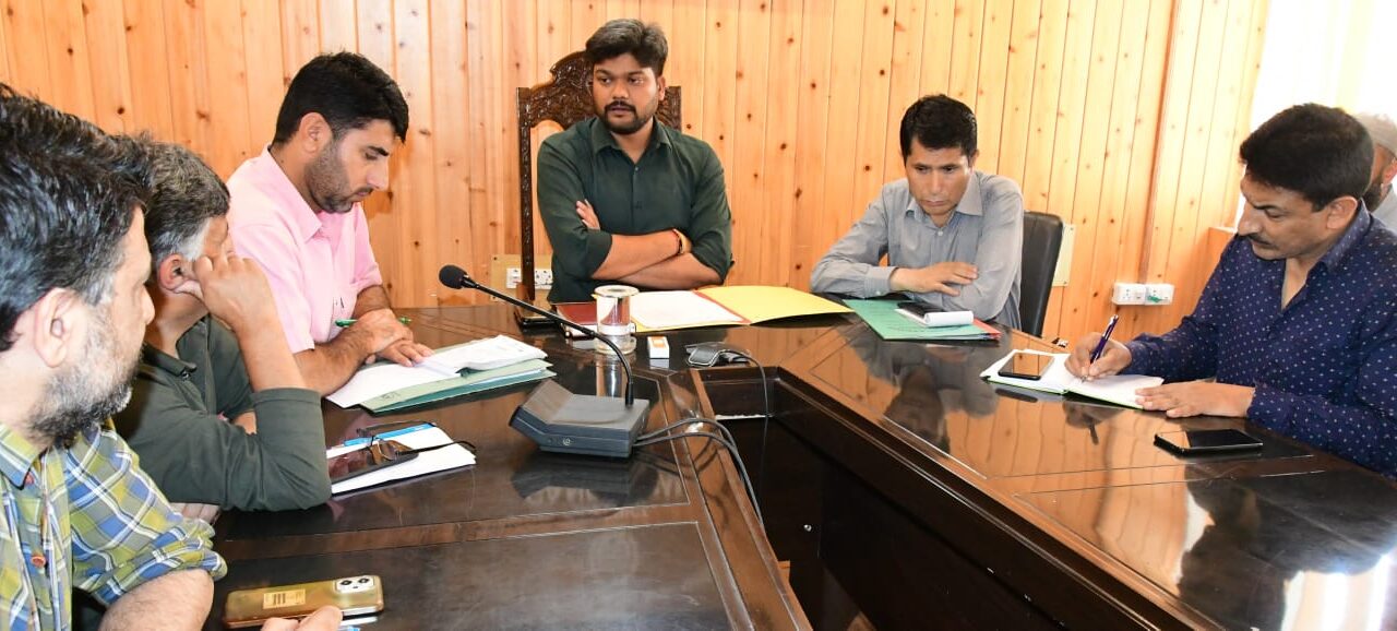 DC Ganderbal reviews implementation of e-Office system;Says switching over to e-office assures transparency, accountability in system