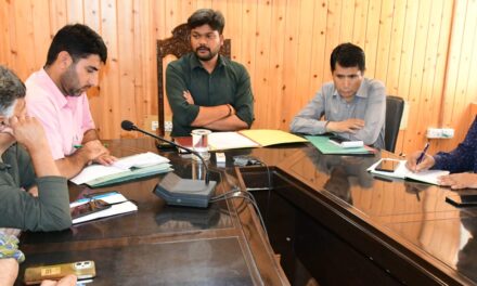 DC Ganderbal reviews implementation of e-Office system;Says switching over to e-office assures transparency, accountability in system